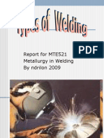 Types of Welding