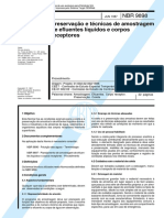 NBR-9.898-Presernvação e Tecnicas de Amostragem de Efluente Liquidos e Corpos Receptores PDF