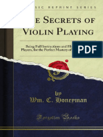 The Secrets of Violin Playing 1000052405