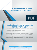 Los Protocolos de La Capa 4 de TCP