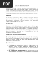 Usuario de Computadora PDF