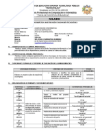 Silabo de Proyecto Empresarial Vi Computacion