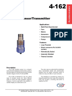 Vibration Sensor/Transmitter: Applications