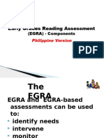 Early Grades Reading Assessment: (EGRA) - Components