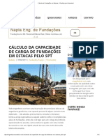 Cálculo de Fundações em Estacas - Planilha para Download