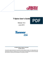 T-Spice User's Guide: Release 16.3 June 2015