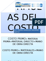 Formulas Del Costo