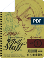 J.scott Campbell Ruff Stuff Sketchbook VOL.1