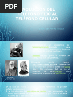 Evolución Del Teléfono Fijo Al Teléfono Celular 