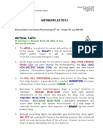 Anticancer Drugs Pharmacology