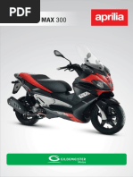 Aprilia SR Max 300 Especificaciones Tecnicas