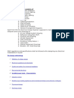 Different Phases of Electrical Design