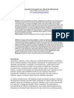 Bufrem 2013 Configurações Da Pesquisa em Ciência Da Informação