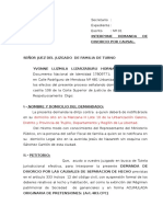 Pineda Quevedo Miguel Augusto - Divorcio Por Causal