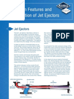 Design Features and Operation of Jet Ejectors