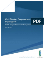 Civil Design Requirements For Developers Part A Integrated Stormwater Management Version 4