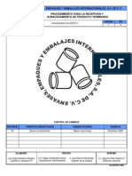 CA-AEPR-01 Procedimiento para Recepción de Producto Terminado