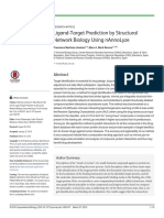 Ligand-Target Prediction by Structural Network Biology Using Nannolyze