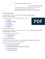 Clasificación de Las Operaciones Bancarias