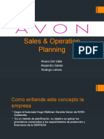 S&OP AVON Grupo V