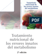 Tratamiento Nutricional de Los Errores Innato Del Metabolismo PDF