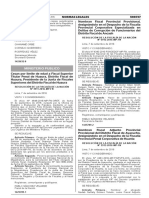 Cesan Por Límite de Edad A Fiscal Superior Titular Penal de Huaura Distrito Fiscal de Huaura Presidente de La Junta de Fiscales Superiores Del Distrito Fiscal de Huaura