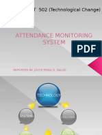 Attendance Monitoring System