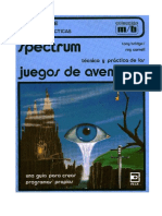 ZX Spectrum - Proyecto Libros de Programación Antiguos - Técnica Y Práctica de Los Juegos de Aventuras PDF