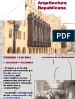 Arquitectura 1919-1945