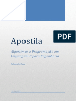 Apostila - Algoritmos e Programação em Linguagem C para Engenharia