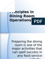 Dining Room Operations