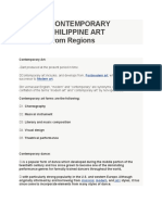 CONTEMPORARY PHILIPPINE ART From