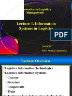 Information Systems in Logistics - Fin