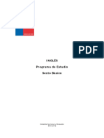 Programa de Estudio 6 Basico - INGLES PDF