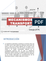 Mecanismos de Transporte de Membrana Celular