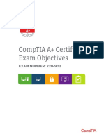 Comptia A 220 902 Exam Objectives