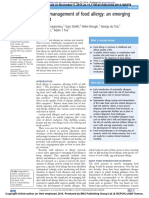 Active Management of Food Allergy: An Emerging Concept