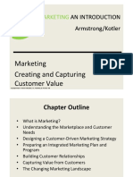 1 Chapter Creating and Capturing Customer Value PDF