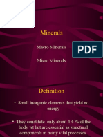 Macro Minerals