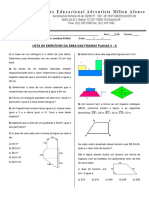 02 - 1 Ano - Lista de Exerc Área Das Figuras Planas