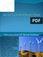 Wind Turbine Power Plant Presentation