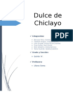 Dulce de Chiclayo