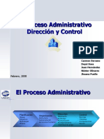 El Proceso Administrativo - Dirección y Control