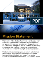 Durban Resort Business Plan