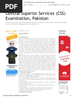 Central Superior Services (CSS) Examination, Pakistan - Causes of Inflation