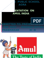 Presentation On Amul India