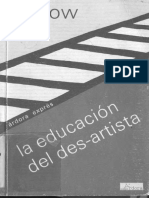 Kaprov - La Educacion Del Des-Artista PDF