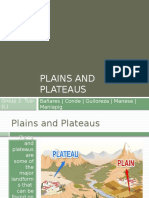 Plains and Plateaus: Bañares - Conde - Guiloreza - Manese - Manlapig Group 2: Tusi (L)