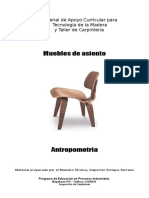 Muebles de Asiento-Antropometria