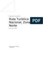 La Ruta Turística Nacional, Zona Norte